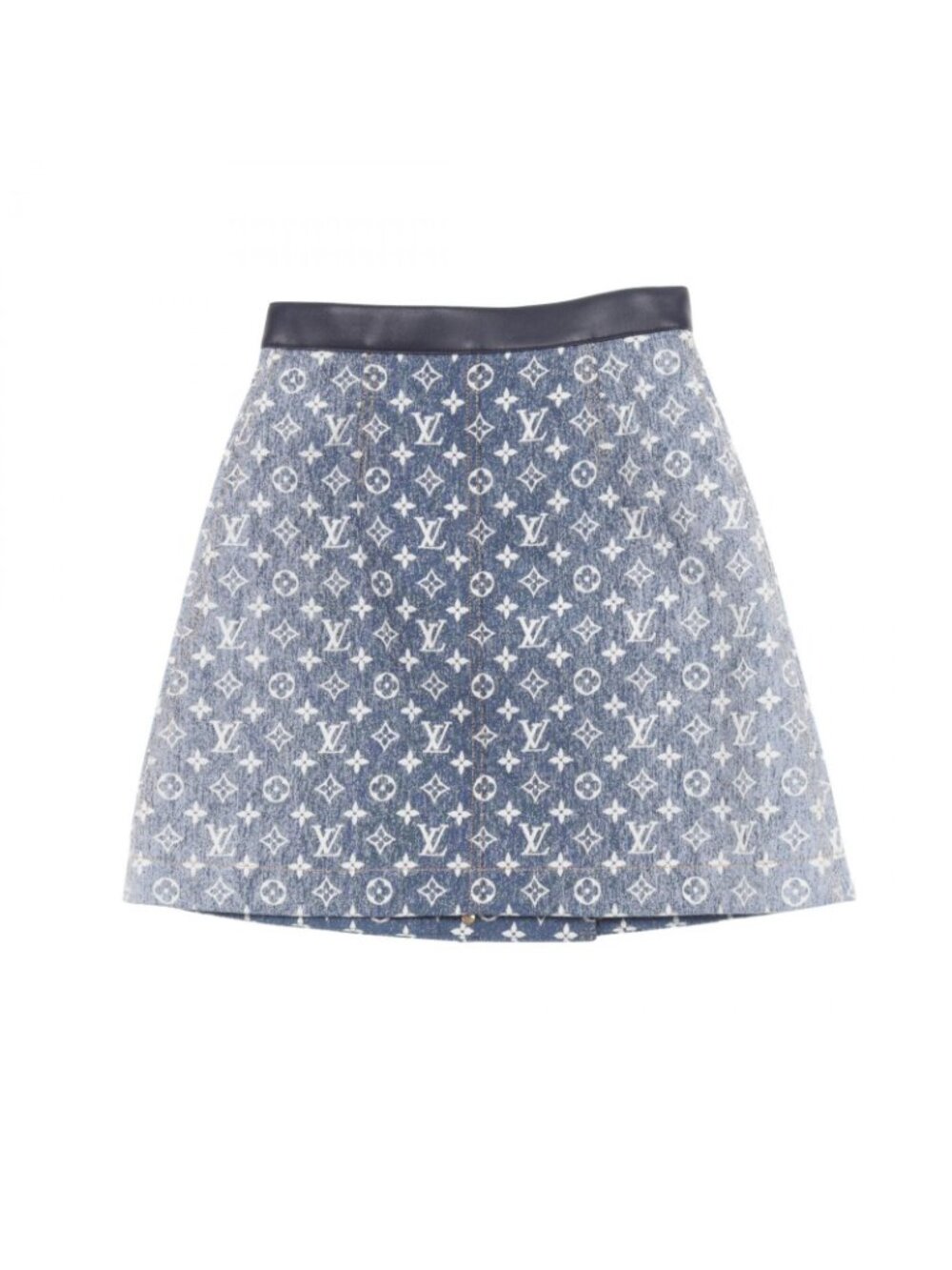 Louis Vuitton Skirt Monogram Jacquard Cotton Denim - Picture 2 of 9